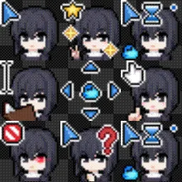 Alice Kunoji animated mouse cursor