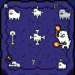 Annoying dog / Toby fox / Undertale animated mouse cursor