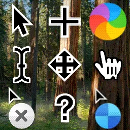 Apple MacOS Sequoia/Big Sur Cursors