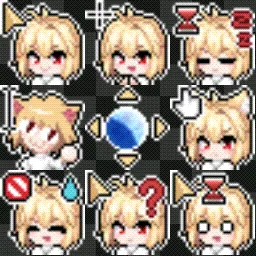 Arcuied animated mouse cursor