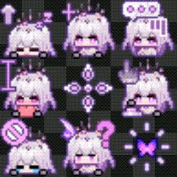 ayaka animated mouse cursor