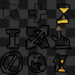 bad cursor