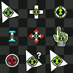 Ben 10 — Omnitrix Sci-Fi Chunky Compact v1.1 animated mouse cursor