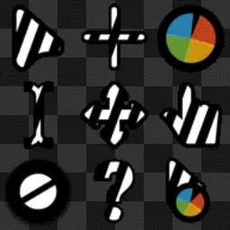 Bibata Zebra animated mouse cursor