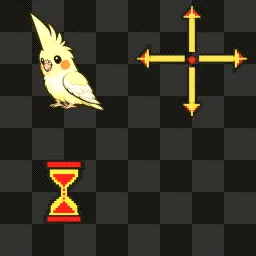 Bird Cursor (Cockatiel)