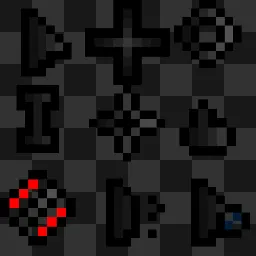 black gradient mouse cursor