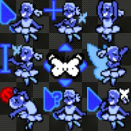 Blue + Orange Deltarune Cursor Pack