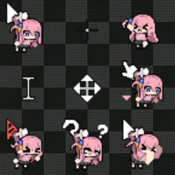bocchii animated mouse cursor