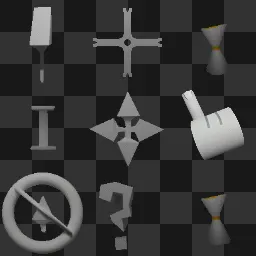 Bogus animated mouse cursor