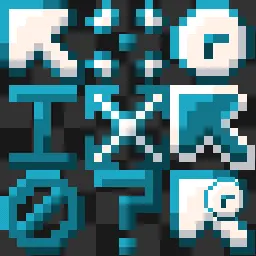 Bright Pixel Cursors Pack