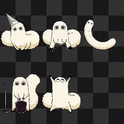 brush buddy (witch hat atelier) animated mouse cursor