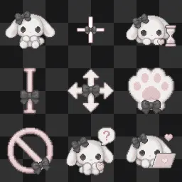 bunny݁ ˖Ი𐑼⋆ mouse cursor