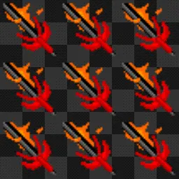 BURNING SUPER DEATH SWORD animated mouse cursor