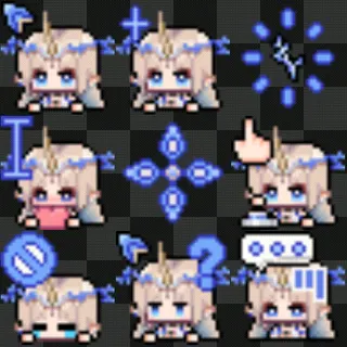 Cartethyia animated mouse cursor