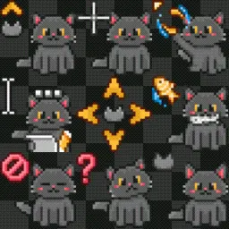 Cat animated mouse cursor
