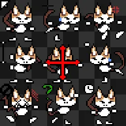 Catto Boi animated mouse cursor
