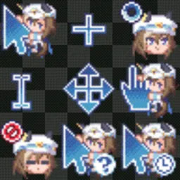 Cheval Grand animated mouse cursor