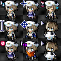cheval grand animated mouse cursor
