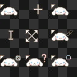 cinnamoroll animated mouse cursor