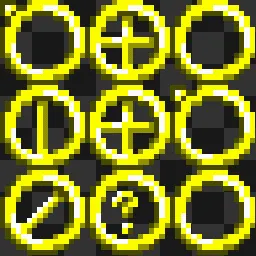 Classic sonic rings animated mouse cursor