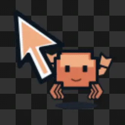 Claude Clawd Wave animated mouse cursor