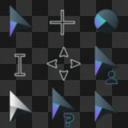 cobra animated mouse cursor