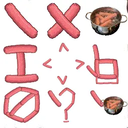 cool sausage cursor