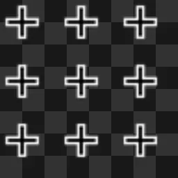 Cross mouse cursor