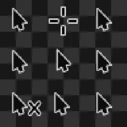 CrystalClearDark animated mouse cursor