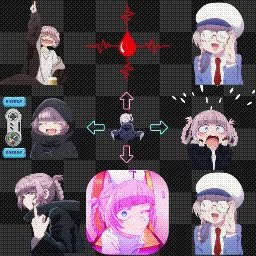 Curseur Nazuna Call of the night mouse cursor