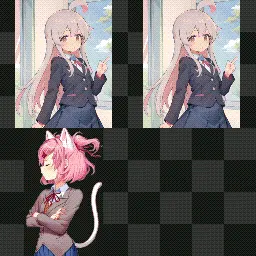 a mouse cursor