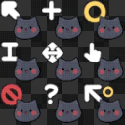 кот mouse cursor