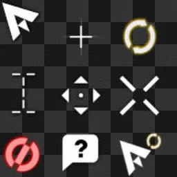 终末地 animated mouse cursor