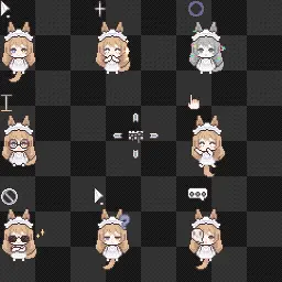 漾漾鼠標 animated mouse cursor