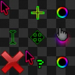 Радуный Курсор animated mouse cursor