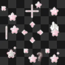 Cute pack stars animated mouse cursor