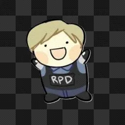 Cute RPD Officer mouse cursor
