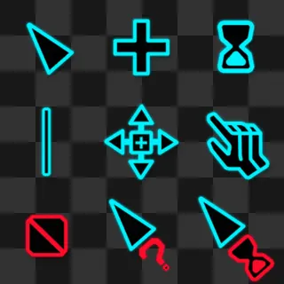Cyberpunk 2077 Neon Cursors