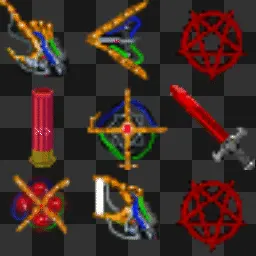 Cyberpunk Demonic animated mouse cursor