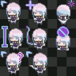 cyberpunk lucy animated mouse cursor