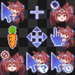 Daiwa Scarlet animated mouse cursor