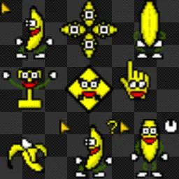 dancing banana animated mouse cursor