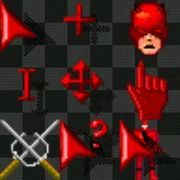 Daredevil animated mouse cursor