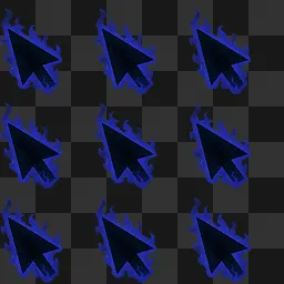 Dark Blue Animated Cursor