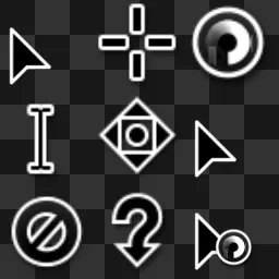 Dark Mode animated mouse cursor