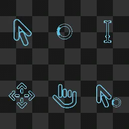 Death Stranding Theme animated mouse cursor