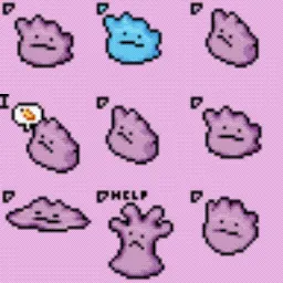 ditto pokemon animated mouse cursor