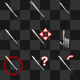 DMC4 Rebellion animated mouse cursor