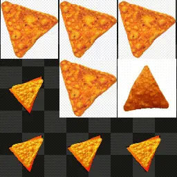 dorito animated mouse cursor