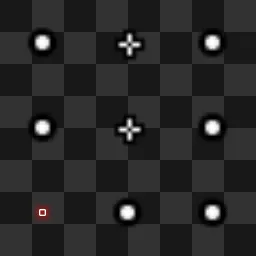 Dot mouse cursor